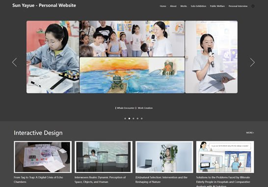 【境外服務(wù)器】A personal work collection website